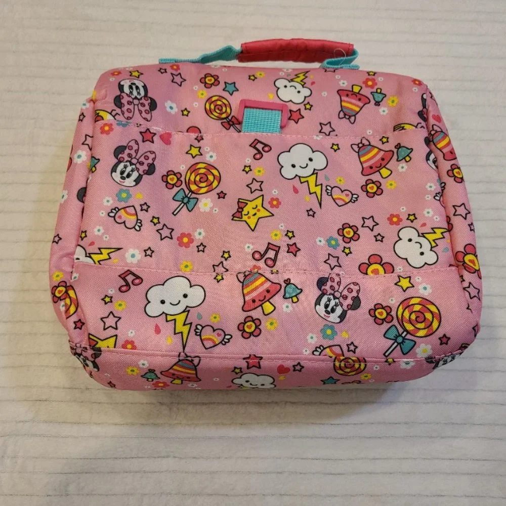 Minnie Mouse Backpack with lunch box.